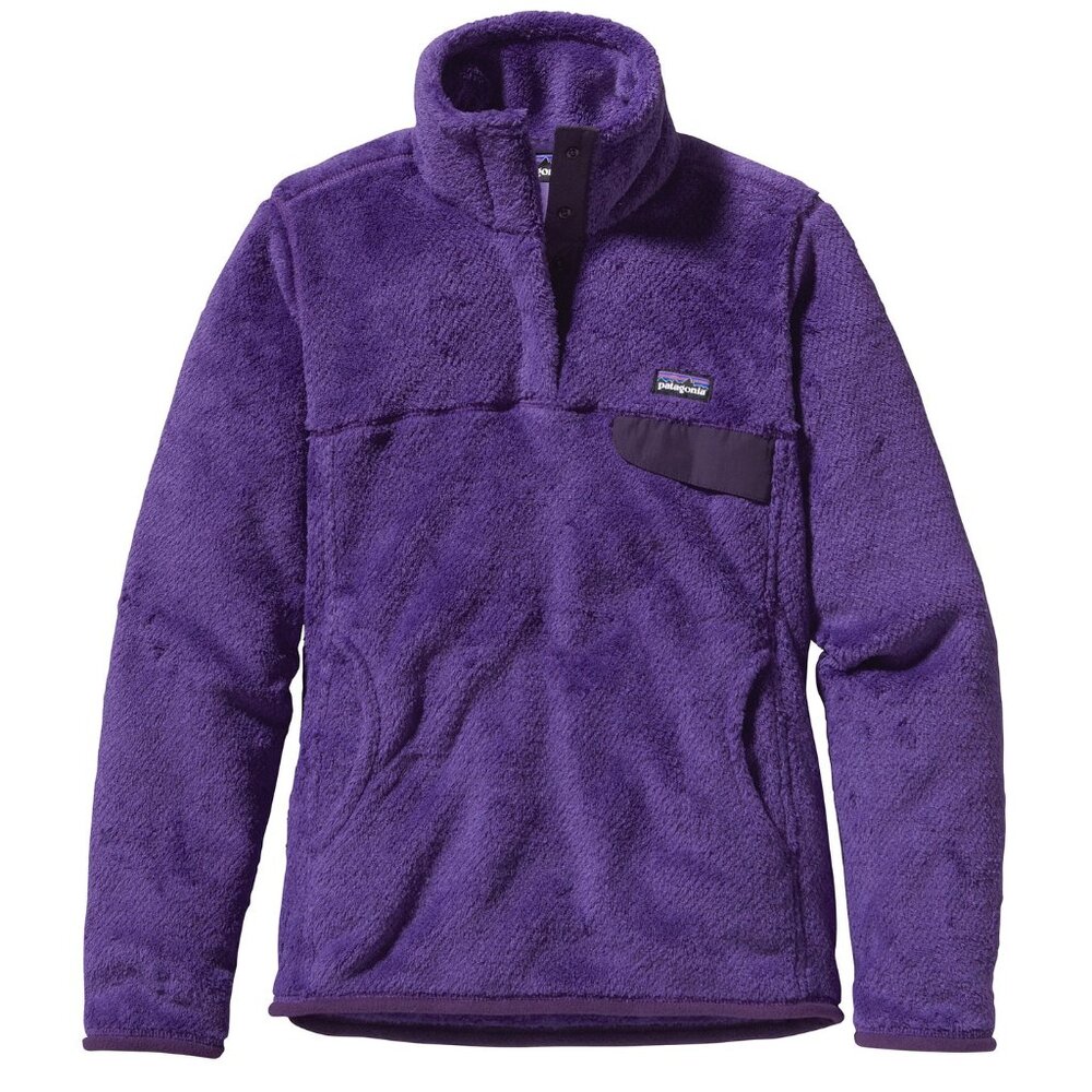 SOLD:
Patagonia Women's Synchilla Pull-Over in Ultra Violet Purple - Picture 1 of 8